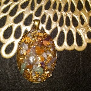 Multi stone charka pendent